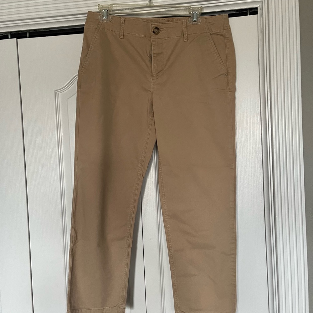 LOFT Women’s Khaki Straight Leg Chinos - Light Brown